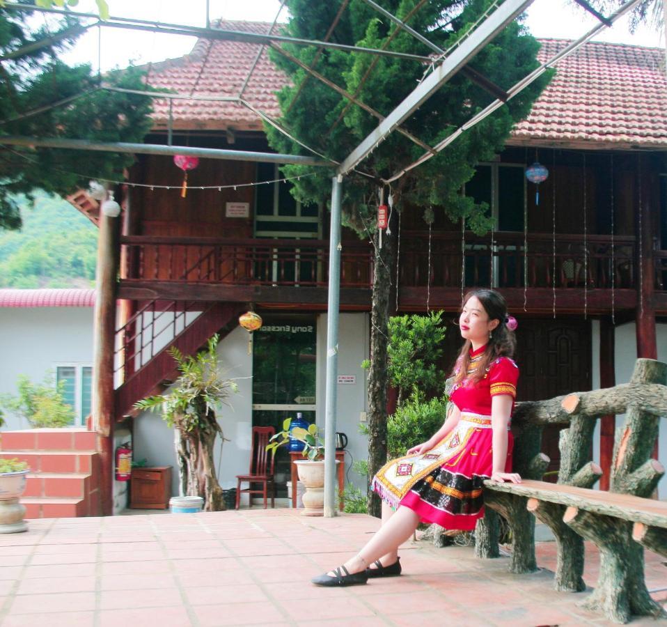 Homstay Sinh Thai Cay Sung Moc Chau Exterior photo